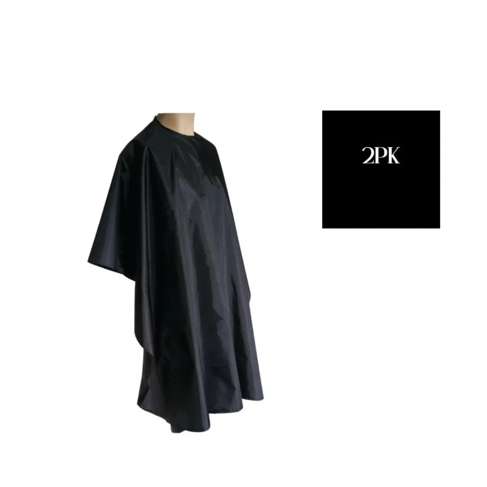 Professional Barber Beauty Cape Nylon Hair Cutting 56”x44” 2pk NWT